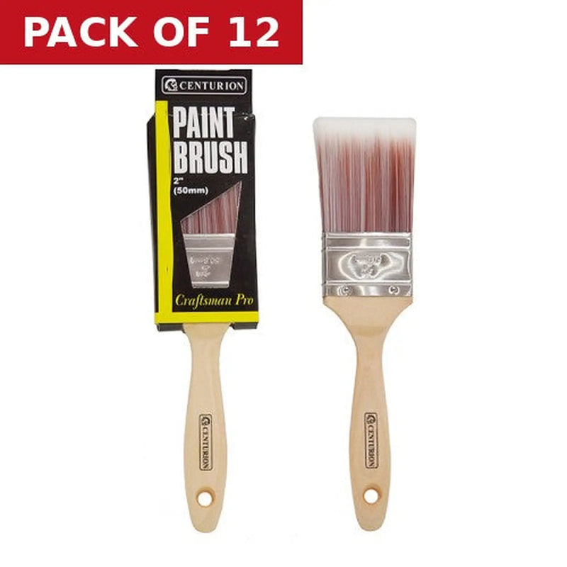 Centurion Craftsman Pro Paint Brush, 50mm / 2" - Pack of 12