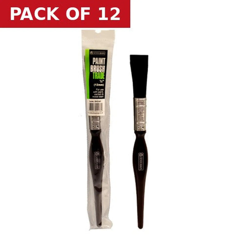 Trade Paint Brush, 13mm / ½" - Pack of 12
