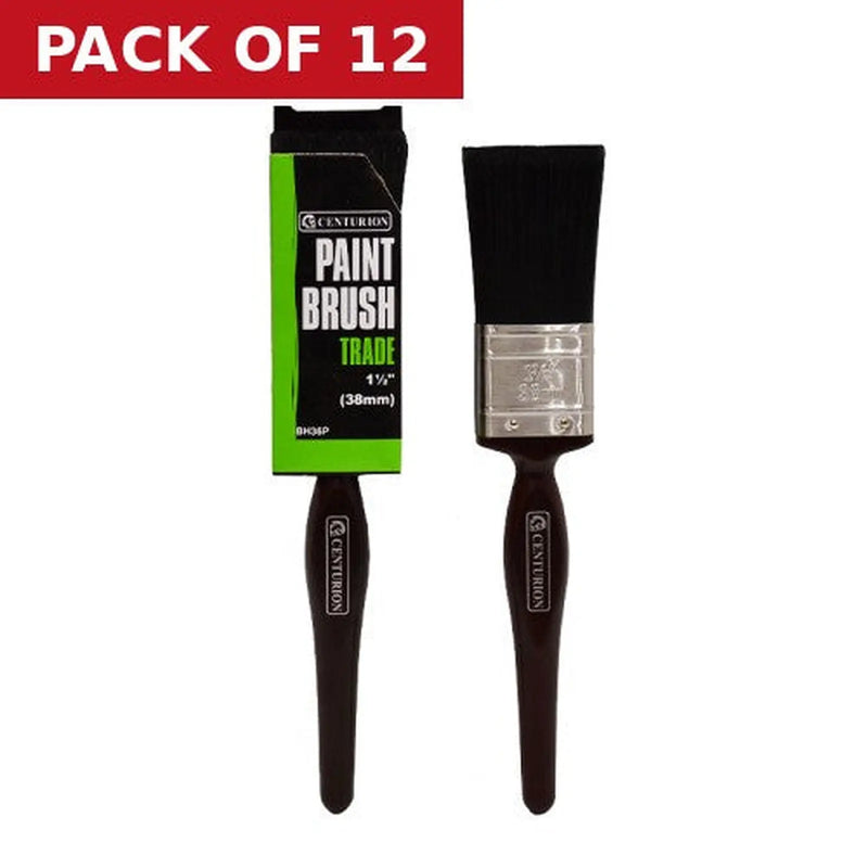 Centurion Trade Paint Brush, 38mm / 1½" - Pack of 12