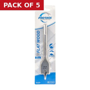 Centurion Protask 22mm Fast Cutting Flat Wood Bit - Pack of 5