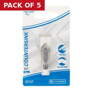 Centurion Protask Countersink Bit (12mm / 6mm Shank) - Pack of 5