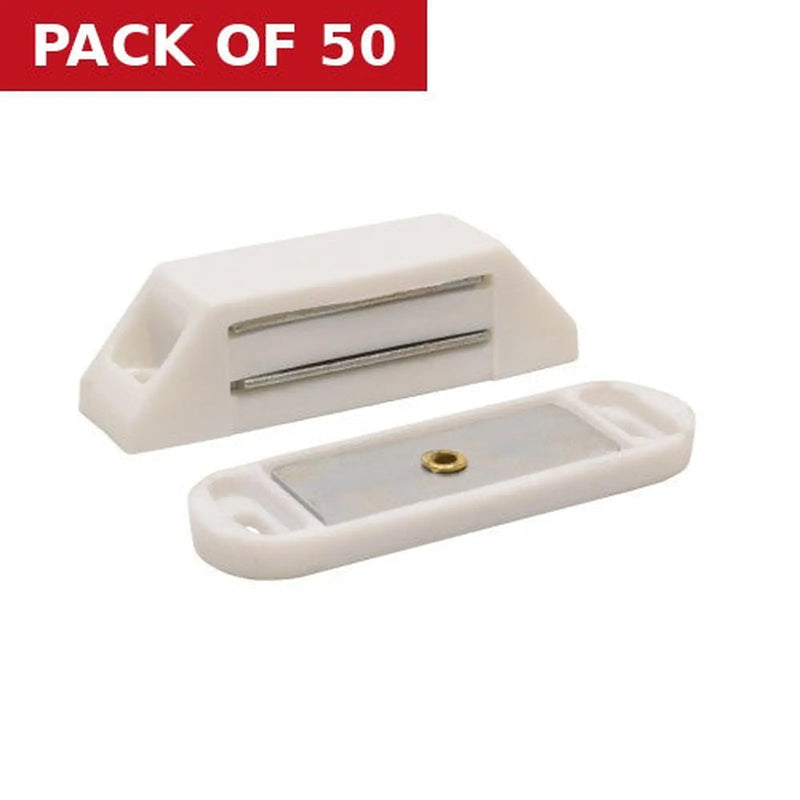 Centurion 59mm White Large Magnetic Catch - Pack of 50