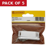Centurion 59mm White Large Magnetic Catch - Pack of 5