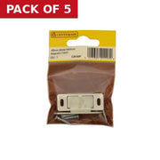 Centurion 45mm White Medium Magnetic Catch - Pack of 5