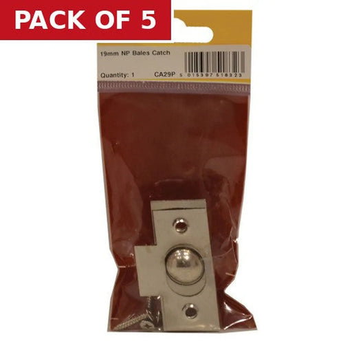 Centurion 19mm NP Bales Catch - Pack of 5