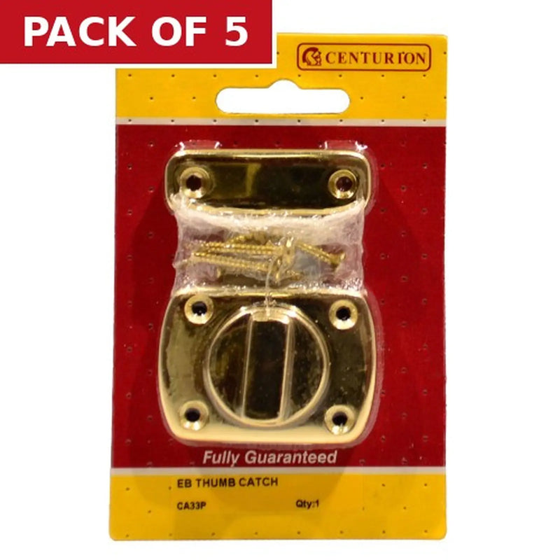 Centurion 56mm x 40mm EB Thumb Catches - Pack of 5