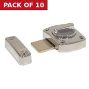 Centurion 56mm x 40mm CP Thumb Catches - Pack of 10