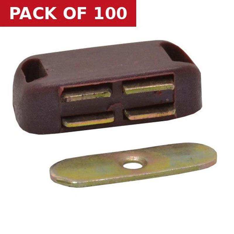 Centurion 43mm Brown Small Magnetic Catch - Pack of 100