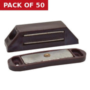 Centurion 59mm Brown Large Magnetic Catch - Pack of 50