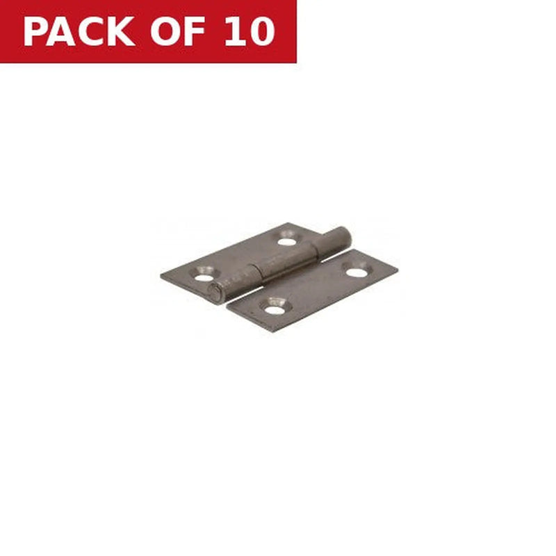 Centurion Steel Butt Hinges, 40mm - Pack of 10