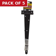 Centurion Light Tee Hinges, Epoxy Black, 300mm - Pack of 5
