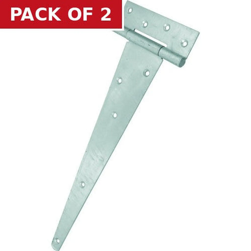 Centurion Heavy Galvanised Scotch Tee Hinge, 400mm - Pack of 2