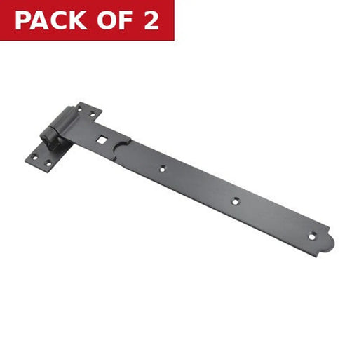 Centurion Straight Hook and Band, Black, 450mm - Pack of 2