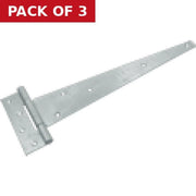 Centurion Heavy Galvanised Scotch Tee Hinge, 450mm - Pack of 3
