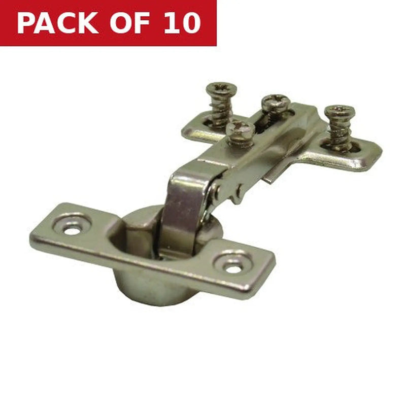 Centurion Sprung Concealed Hinges 95°, Nickel Plated, 26mm, Loose - Pack of 10