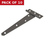 Centurion Light Tee Hinges, Zinc Plated, 151mm - Pack of 10