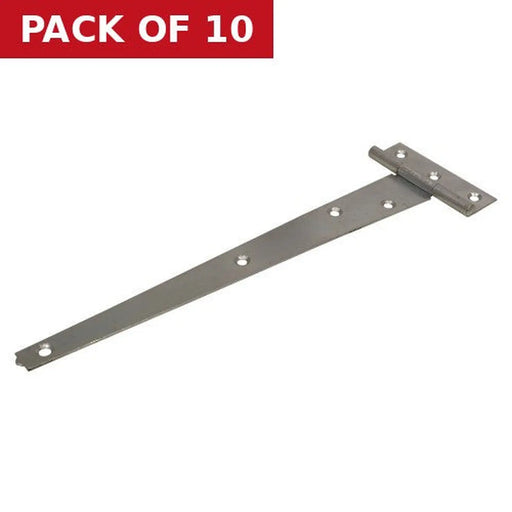 Centurion 250mm (10") ZP Light Tee Hinges   (1 pair) - Pack of 10