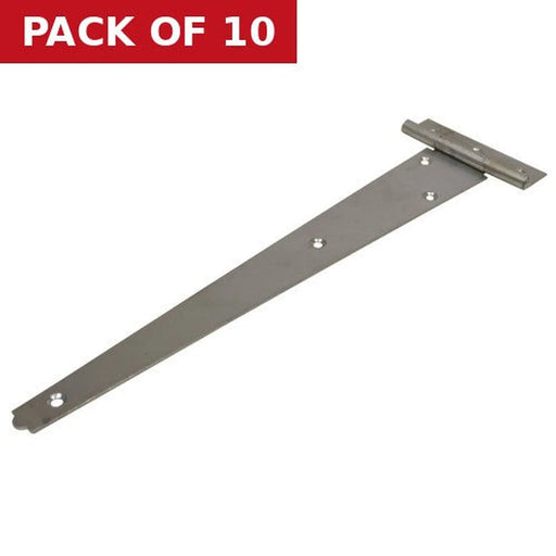 Centurion Light Tee Hinges, Zinc Plated, 300mm - Pack of 10