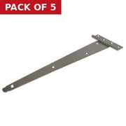 Centurion 350mm (14") ZP Medium Tee Hinges   (1 pair) - Pack of 5