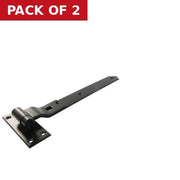 Centurion Cranked Hook and Band, Black, 350mm - Pack of 2