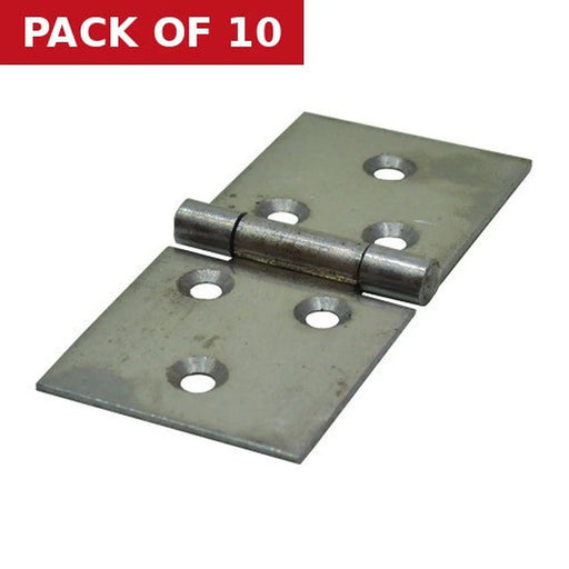 Centurion Steel Backflap Hinges, Self Colour, 40mm - Pack of 10