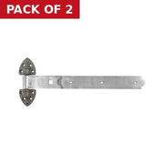 Centurion Heavy Reversible Hinges, Black, 450mm - Pack of 2