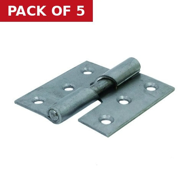Centurion 75mm (3") SC Left Hand 466 Pattern Steel Rising Butt Hinges (1 pair) - Pack of 5