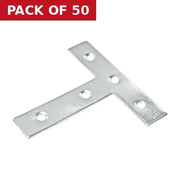 Centurion 75mm (3") ZP Tee Plate - Pack of 50