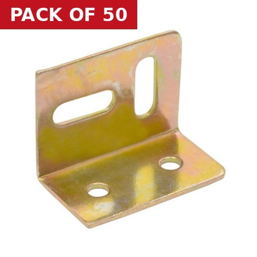 Centurion 38 x 28mm ZP Stretcher Plate - Pack of 50