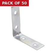 Centurion 50mm ZP Corner Brace - Pack of 50