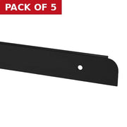 Centurion 40mm Worktop End Cap - Black - Pack of 5