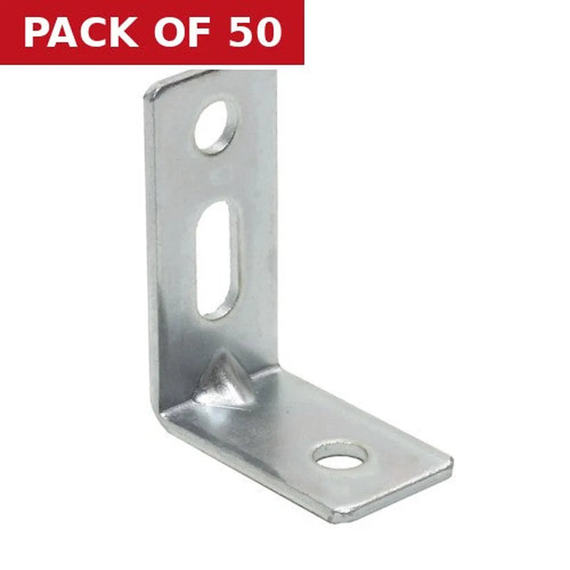 Centurion 46 x 35 x 20mm BZP Fascia Bracket - Pack of 50