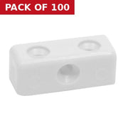 Centurion White Modesty Blocks - Pack of 100