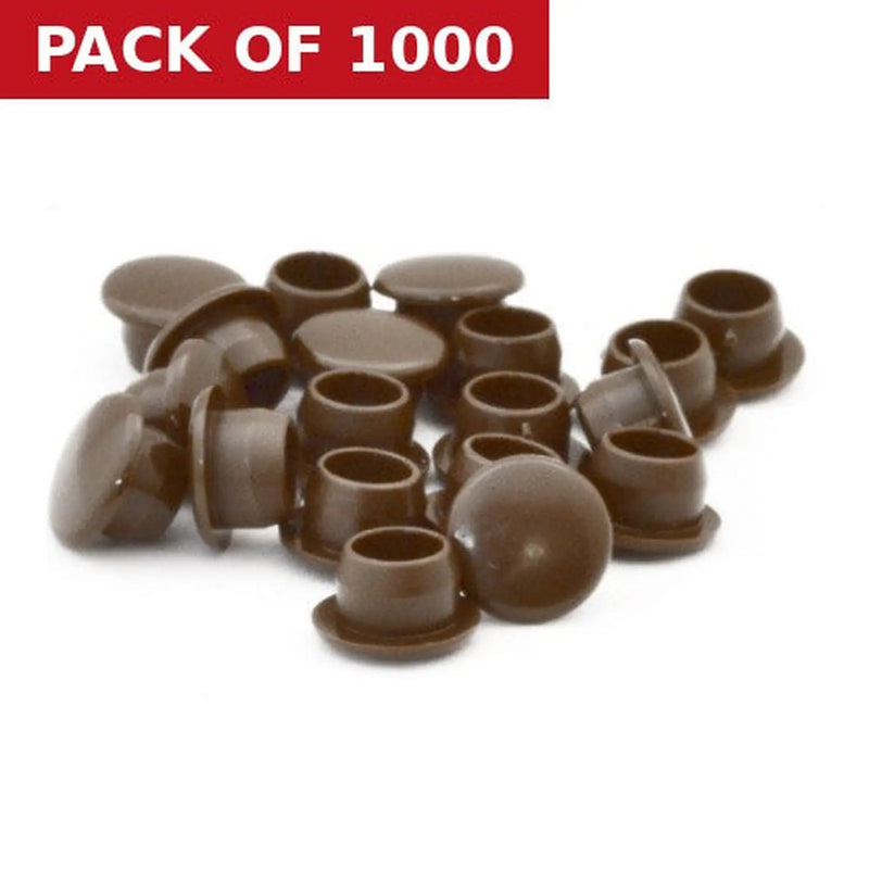 Centurion Brown Screw Covers - Pack of 1000