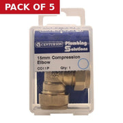 Centurion 15mm Compression Elbow - Pack of 5