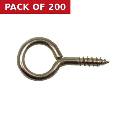 Centurion Curtain Wire Eyes - 22mm x 2mm (200)
