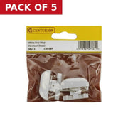 Centurion White End Stop Harrison Drape (Pack of 2) - Pack of 5