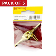 Centurion 75mm (3") PB Cleat Hook - Pack of 5