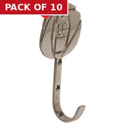 Centurion 54mm  x 105mm CP Mackintosh Rose Hook - Pack of 10