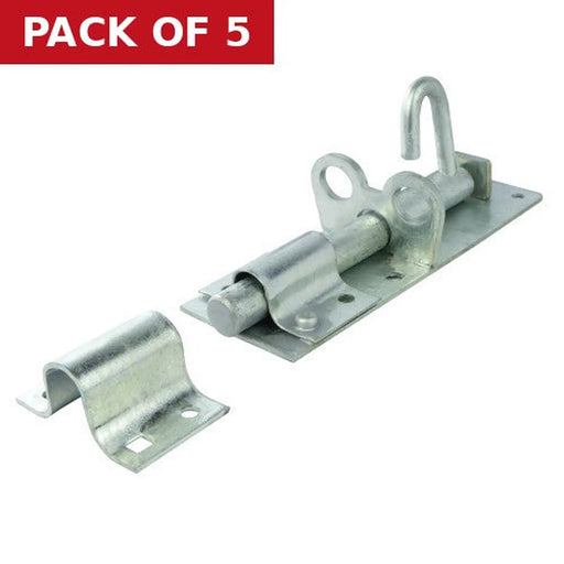 Centurion Heavy Galvanised Brenton Padbolts, 150mm - Pack of 5