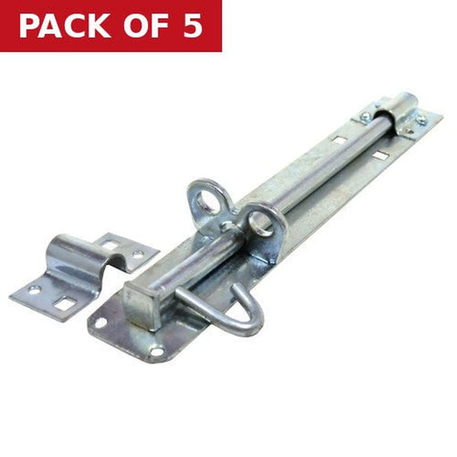 Centurion Medium Brenton Padbolts, Zinc Plated, 250mm - Pack of 5