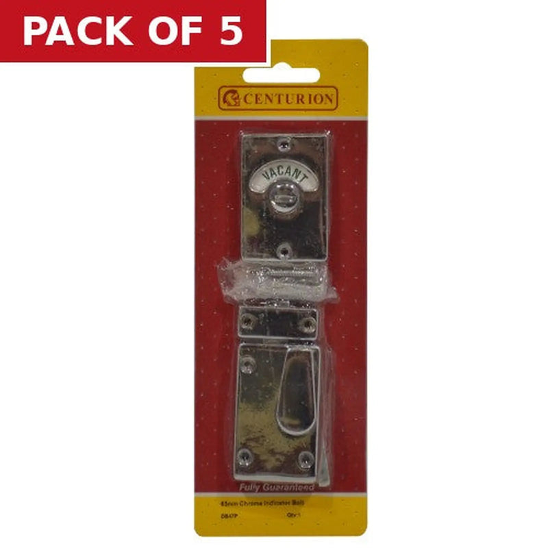 Centurion Indicator Bolts, Chromed, 63mm - Pack of 5
