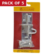 Centurion Medium Brenton Padbolts, Zinc Plated, 100mm - Pack of 5