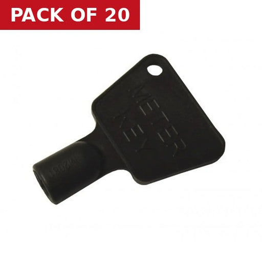 Centurion Plastic Meter Box Key - Pack of 20
