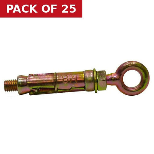 Centurion M8 Expanding Eye Bolts - Pack of 25