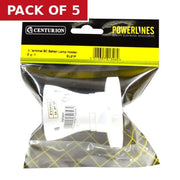 Centurion 3 Terminal BC Batten Lamp Holder - Pack of 5
