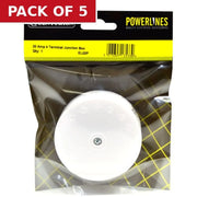 Centurion 20 Amp 4 Way Terminal Junction Box - Pack of 5