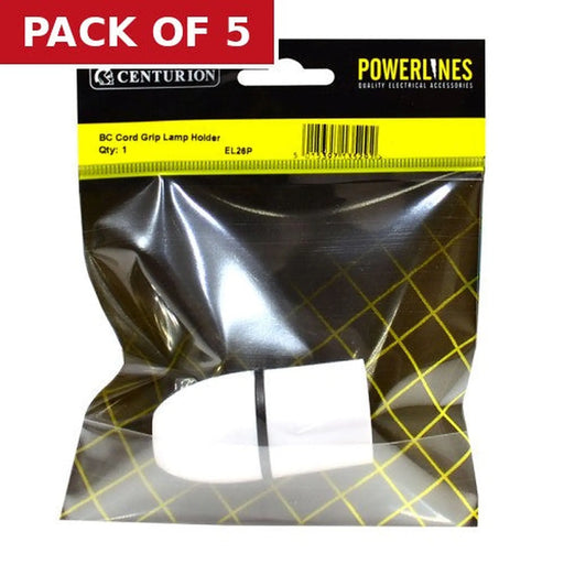 Centurion BC Cord Grip Lamp Holder - Pack of 5