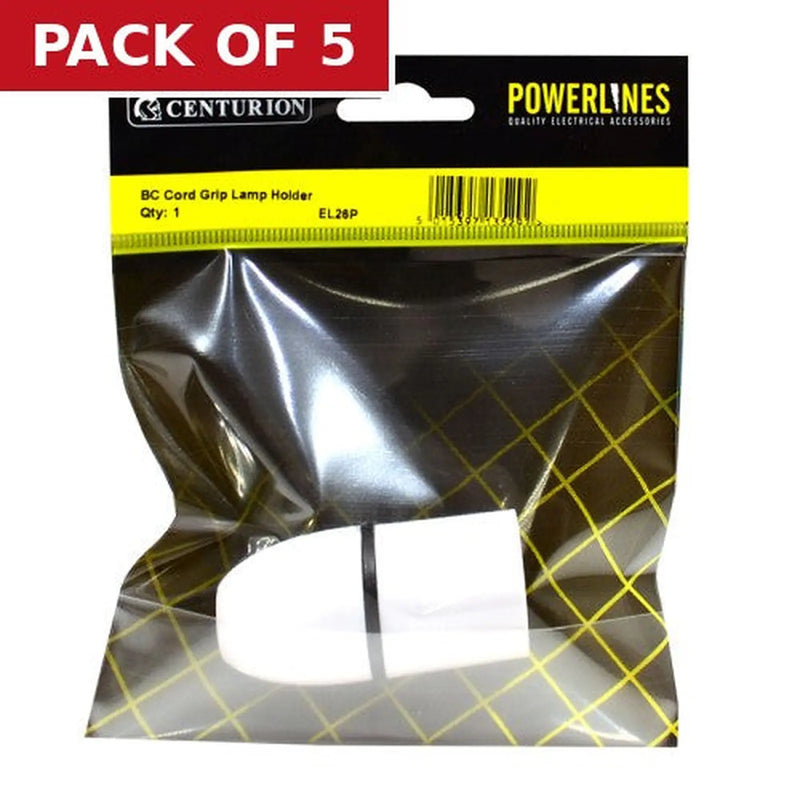 Centurion BC Cord Grip Lamp Holder - Pack of 5
