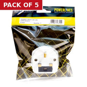 Centurion Travel Adaptor, All Continents - Pack of 5